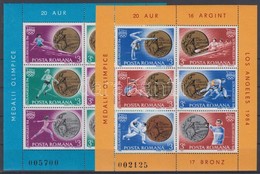 ** 1984 Nyári Olimpia, Los Angeles Blokk Mi 209-210 - Sonstige & Ohne Zuordnung