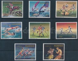 ** 1984 Nyári Olimpia Sor Mi 1275-1282 - Sonstige & Ohne Zuordnung