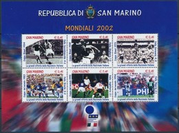 ** 2002 Foci VB, Japán és Dél-Korea Blokk Mi 29 - Other & Unclassified