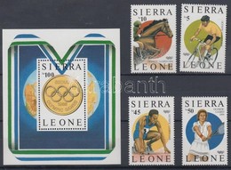 ** 1987 Nyári Olimpia, Szöul Sor Mi 997-1000 + Blokk 61 - Otros & Sin Clasificación