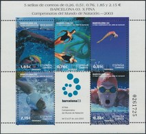 ** 2003 Úszó-világbajnokság Blokk Mi 117 - Andere & Zonder Classificatie