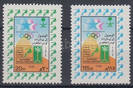 ** 1984 Los Angeles-i Olimpia Sor Mi 790-791 - Other & Unclassified