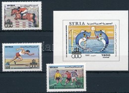 ** 1991 Sport Sor Mi 1833-1835 + Blokk Mi 73 - Andere & Zonder Classificatie