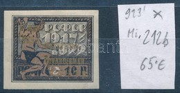 * 1923 Mi 212 B (Mi EUR 65,-) - Sonstige & Ohne Zuordnung