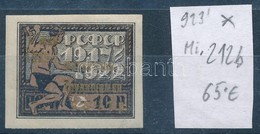 * 1923 Mi 212 B (Mi EUR 65,-) - Autres & Non Classés