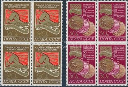 ** 1972 Nyári Olimpia, München Sor 4-es Tömbökben Mi 4059-4060 - Altri & Non Classificati