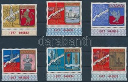 ** 1977 Moszkvai Nyári Olimpia ívszéli Sor Mi 4686-4691 - Altri & Non Classificati