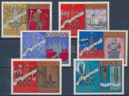 ** 1977 Nyári Olimpiai Játékok, Moszkva Sor Mi 4686-4691 - Sonstige & Ohne Zuordnung