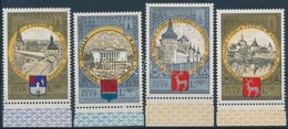 ** 1978 Moszkvai Nyári Olimpia: Épületek ívszéli Sor Mi 4788-4791 - Other & Unclassified