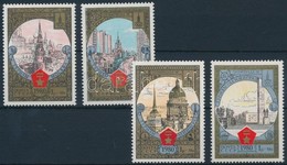 ** 1980 Nyári Olimpia 2 Klf Sor Mi 4927-4928, 4940-4941 - Andere & Zonder Classificatie