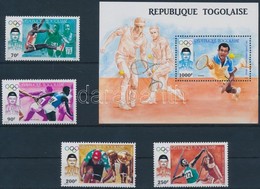 ** 1987 Nyári Olimpia Sor Mi 2032-2035 + Blokk 298 - Autres & Non Classés