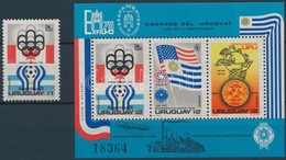 ** 1975 Bélyegkiállítás: Olimpia Mi 1369 + Blokk Mi 28 - Autres & Non Classés