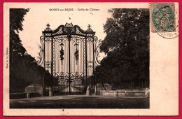 Rosny Sur Seine - Grille Du Château - Photo A.L. - 1903 - Oblit. ANDRESY - Rosny Sur Seine