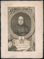 1788 Anton Tischler: Horányi Sándor Piarista Szerzetes, Rézmetszet, 17×10,5 Cm - Prenten & Gravure