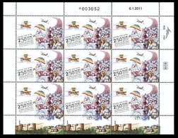 2011 Israel 2206KL Aliyah Of Ethiopian Jewry - Unused Stamps (with Tabs)