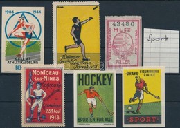 Sport Témájú Levélzáró Tétel / Sport Poster Stamps - Unclassified