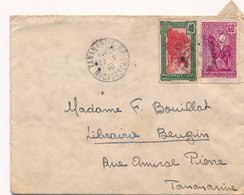 Lettre Tananarive 40c,60c Madagascar - Briefe U. Dokumente