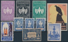 1913-1938 10 Db Klf Régi Magyar Levélzáró - Zonder Classificatie