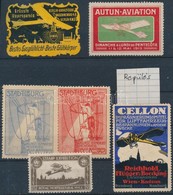 Repülés Témájú Levélzárók / Flying Poster Stamps - Non Classificati