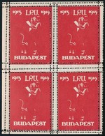 1914 I.P.U. Levélzáró Kisív 4é - Unclassified