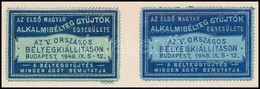 1948 Az V. Országos Bélyegkiállítás 2 Db Klf Levélzáró - Non Classificati