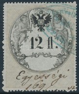 O 1859 12Fl Illetékbélyeg (32 000) - Unclassified