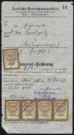 Ausztria 1935 Orvosi Számla Okmánybélyegekkel - Zonder Classificatie