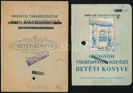 1951-1954 4 Db Régi Takarékbetétkönyv - Non Classificati