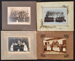 1910-1928 3 Db MariaZell-i Bucsújárós Fotó, Valamint Egy Esküvői Fotó, Fotó Kartonon, Többnyire Foltos Kartonokkal, Az E - Other & Unclassified