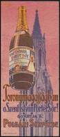 Cca 1910-1920 Szent István Porter Sör, Polgári Serfőzde Számolócédula, Szép állapotban - Publicités