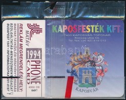 1994 Kaposvár, Kaposfesték Telefonkártya. Használatlan, Bontatlan Csomagolásban, Sorszámozott. Csak 4000 Db! - Unclassified