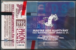 1995 Freddy Mercury, Margyar AISD Alapítvány Telefonkártya. Használatlan, Bontatlan Csomagolásban, Sorszámozott. Csak 40 - Unclassified