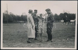 1935 Keszthely, Kayser Vilmos Huszárezredes Fotója, Fotólap, 9x13 Cm - Sonstige & Ohne Zuordnung