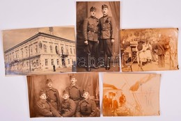 Cca 1916 5 Db Katonákat ábrázoló Fotó - Sonstige & Ohne Zuordnung