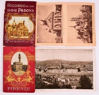 1900 Firenze és Padova Két Leporellófüzet 32 Képpel - Non Classificati