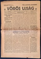 1919 A Vörös Újság II. évfolyamának 55. Száma, 8p - Non Classificati