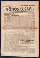 1919 A Vörös Újság II. évfolyamának 67. Száma, 8p - Unclassified