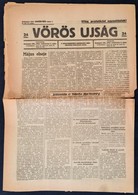 1919 A Vörös Újság II. évfolyamának 71. Száma, 8p - Ohne Zuordnung