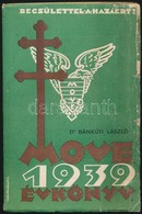 1939 MOVE évkönyv. Borító Széle Sérült. - Ohne Zuordnung