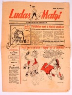 1945 Bp., A Ludas Matyi Szatirikus Hetilap I. évfolyamának 6. Száma, 8p - Ohne Zuordnung