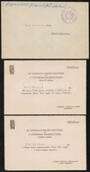 1948 Meghívók 1848 Március 15-ének Százéves évfordulójára Rendezett Eseményekre A Miniszterelnökségről Küldve, 9 Db + Fr - Non Classificati