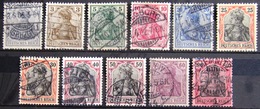 ALLEMAGNE Empire                   N° 81/91                     OBLITERE - Used Stamps