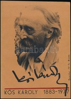 Kós Károly 1883-1977. Bercsényi 28-30. Bp.,1983, BME Építészhallgatóinak Kiadványa. Fekete-fehér Fotókkal Illusztrált. K - Unclassified