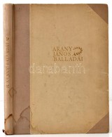 Zichy Mihály által Illusztrált Könyv: 
Arany János Balladái. Zichy Mihály Rajzaival. Bp., 1960, Magyar Helikon. Kiadói F - Non Classés