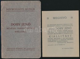1907 Doby Jenő Művészi Hagyatékának Kiállítása. Szépművészeti Múzeum Grafikai Osztály Kiállításai III. Bp., 1907, Hornyá - Zonder Classificatie