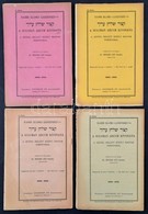 1934-1935 Rabbi Slomo Ganzfried: A Sulchan Aruch Kivonata. 5.,9.,12.,13. Füzetek. Fordította: Dr. Singer Leo. Bp., 1934- - Zonder Classificatie