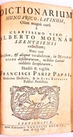 [Pápai Páriz Ferenc (1649-1716)] Francisco Pariz Pápai: Dictionarium Latino-Hungaricum, ... Leutschoviae [Lőcse], 1708,  - Unclassified