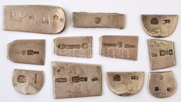 Ezüst(Ag) Antik Beütő Gyűjtemény, 11 Db, Nettó: 60,8 G - Other & Unclassified