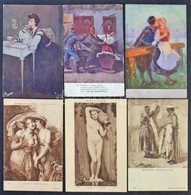 ** * 147 Db Régi Művészeti Képeslap / 147 Old Art Postcards - Ohne Zuordnung