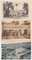 ** 5 Db RÉGI Algériai Városképes Lap / 5 Pre-1945 Algerian Town-view Postcards - Non Classés